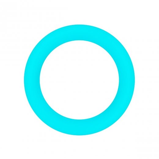 Kr��ok na penis FIREFLY HALO LARGE blue