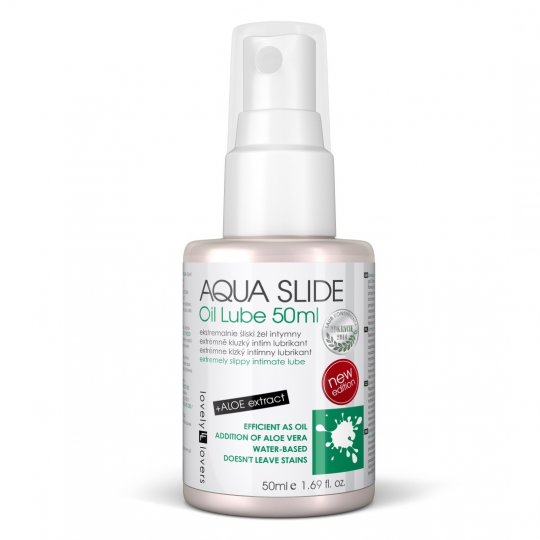 Lubrika�n� g�l LOVELY LOVERS AQUA SLIDE OIL LUBE 50 ml