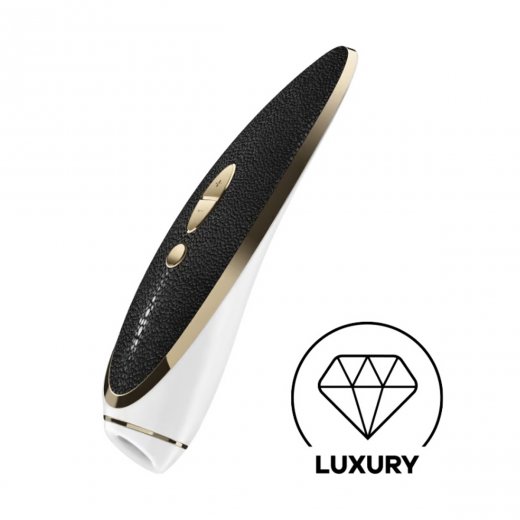 Stimul�tor klitorisu SATISFYER LUXURY HAUTE COUTURE �ierny