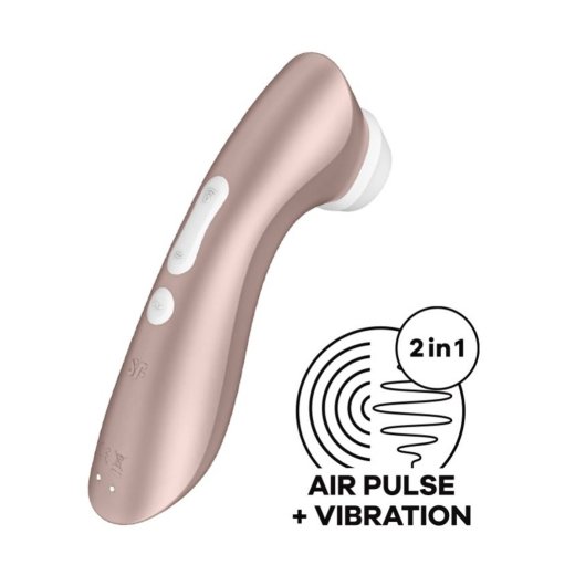 Stimul�tor klitorisu SATISFYER PRO 2+ ru�ov�