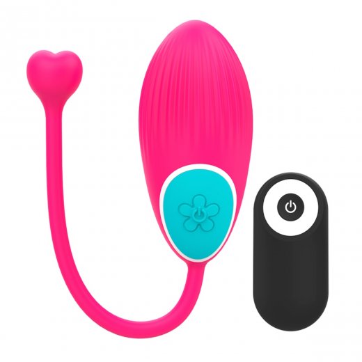 Vibra�n� vaj��ko HAPPY LOKY OCIAN REMOTE CONTROL pink