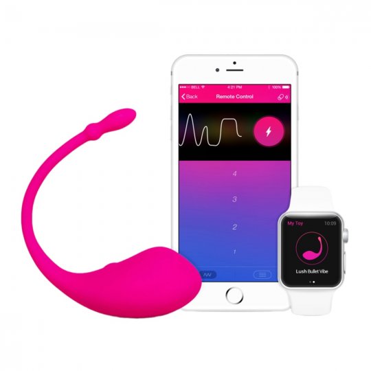 Vibra�n� vaj��ko LOVENSE LUSH ru�ov�