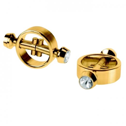 �tipce na bradavky Pipedream FF MAGNETIC gold