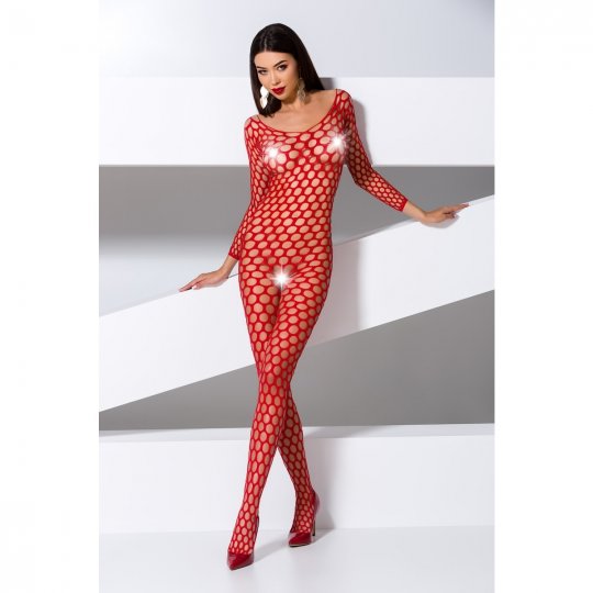 Catsuit PASSION BS077 �erven� S-L