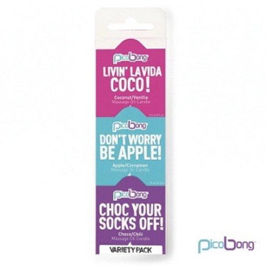 Svie�ka mas�na PicoBong Variety pack 3 x 15 ml