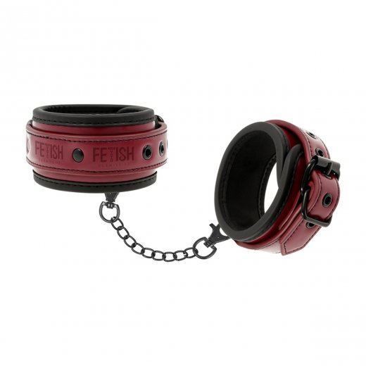 Put� na nohy FETISH SUBMISSIVE Dark Room Ankle Cuffs Vegan Leather