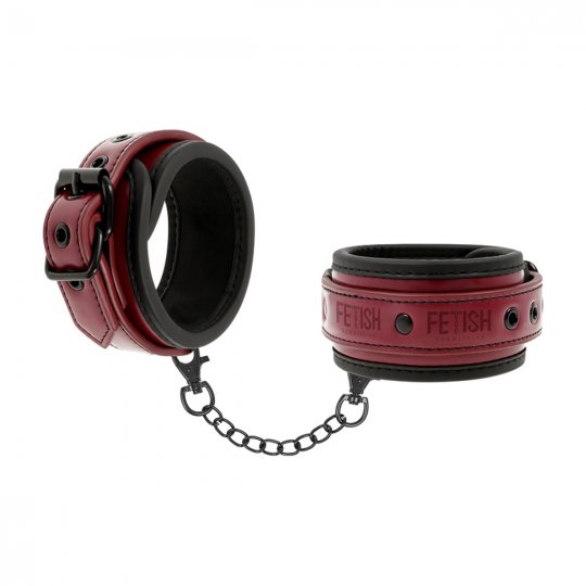 Put� na ruky FETISH SUBMISSIVE Dark Room Handcuffs Vegan Leather