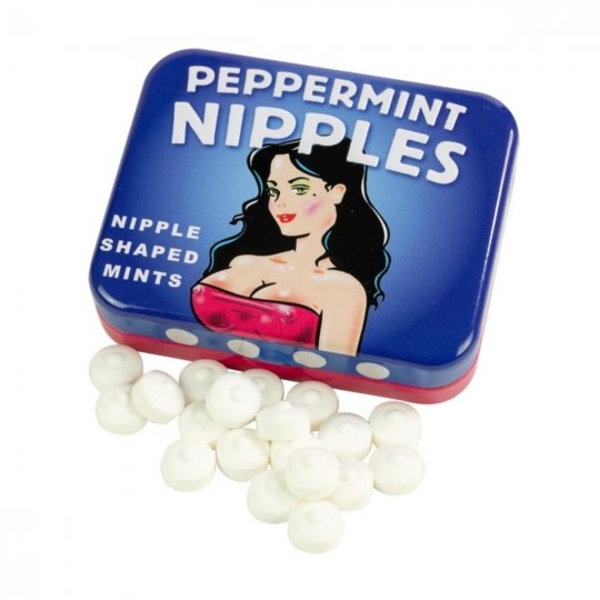 Cukr�ky PEPERMINT NIPPLES shaped mints