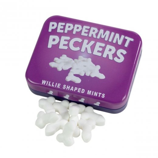 Cukr�ky PEPERMINT PECKERS willie shaped mints