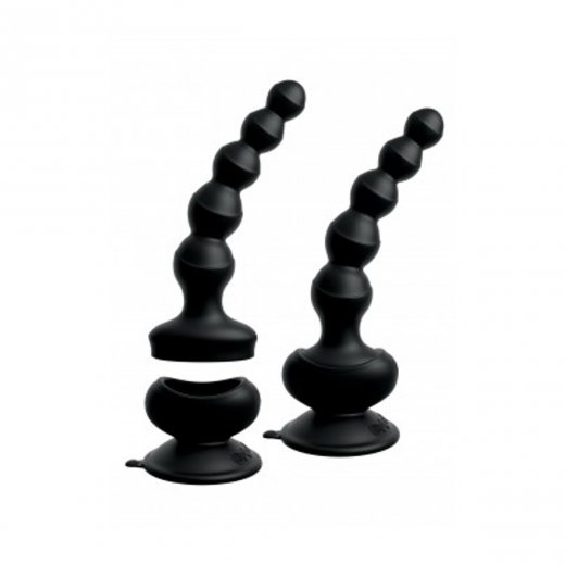 Kor�le an�lne Pipedream 3some Wall Banger Beads black