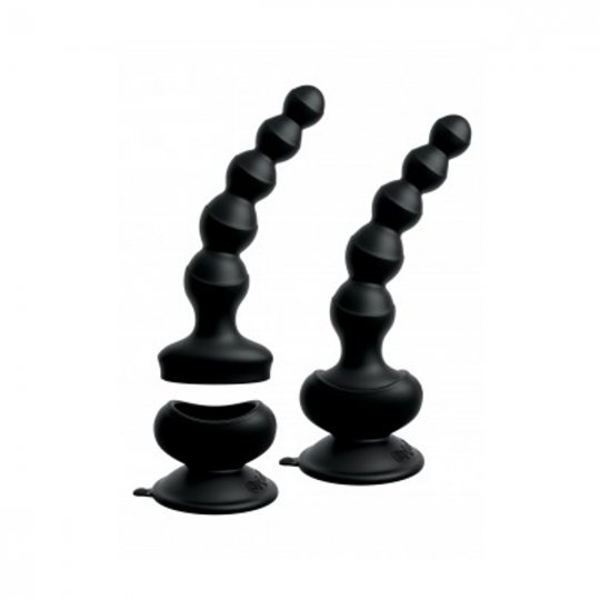 Kor�le an�lne Pipedream 3some Wall Banger Beads black
