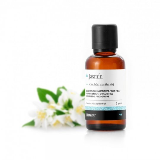 Olej mas�ny a telov� stimula�n� DERMAPRO Jasm�n 50 ml