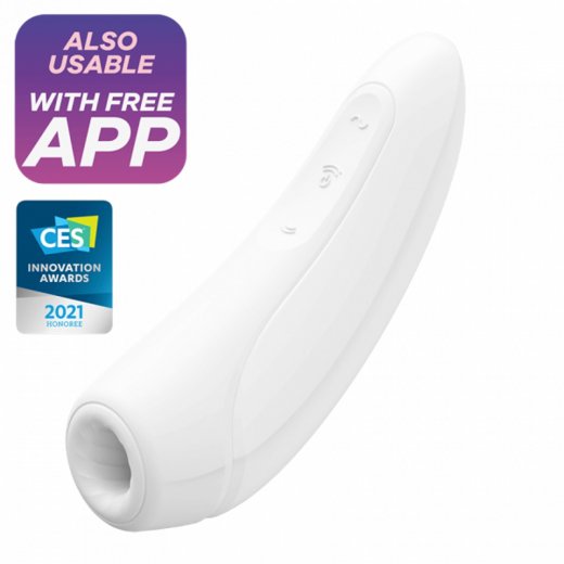 Stimul�tor klitorisu SATISFYER CURVY 1+ biely