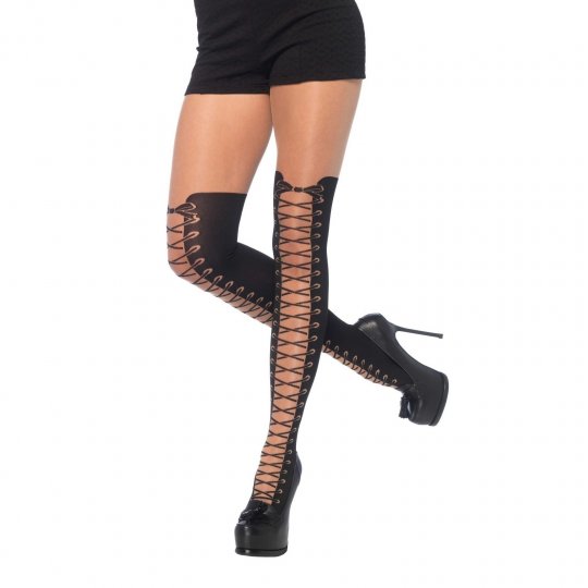 Pan�uch��e Leg Avenue With Faux Boot �ierne