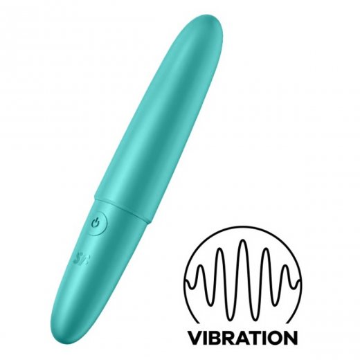 Vibr�tor SATISFYER ULTRA POWER BULLET 6 tyrkysov�