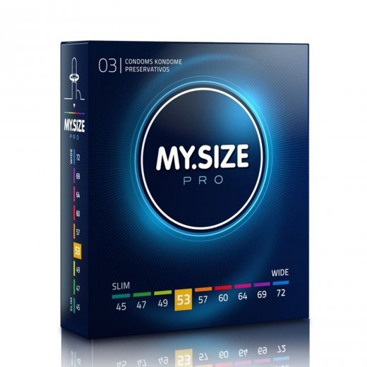 Kond�m MY.SIZE PRO 53 mm 3 ks