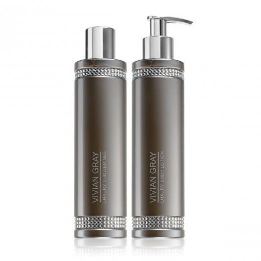Dar�ekov� sada na telo Vivian Gray Grey Crystals 2 x 250 ml