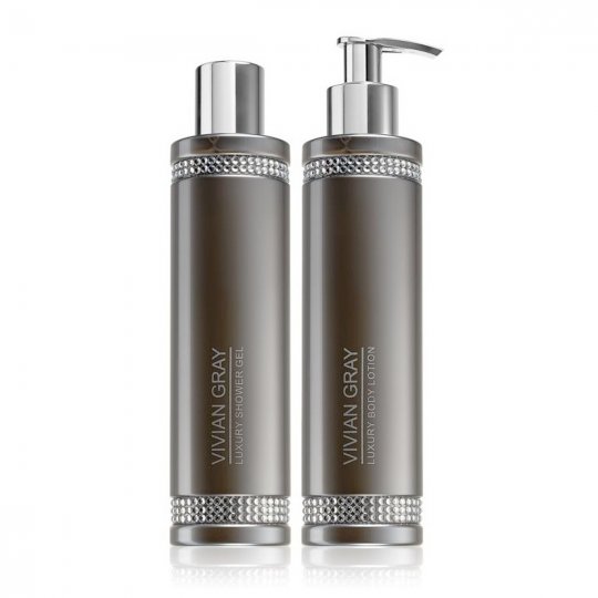 Dar�ekov� sada na telo Vivian Gray Grey Crystals 2 x 250 ml