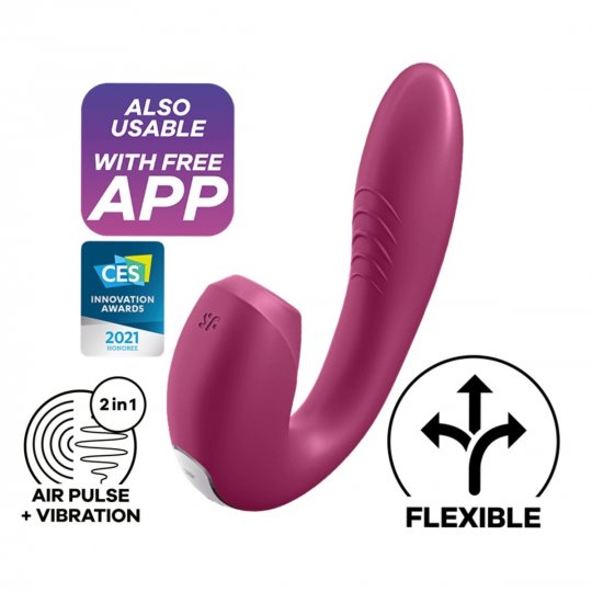 Vibr�tor SATISFYER SUNRAY DOUBLE AIR PULSE v�nov�