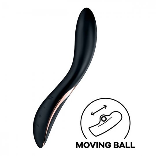 Vibr�tor SATISFYER RRROLLING EXPLOSION G-Spot �ierny