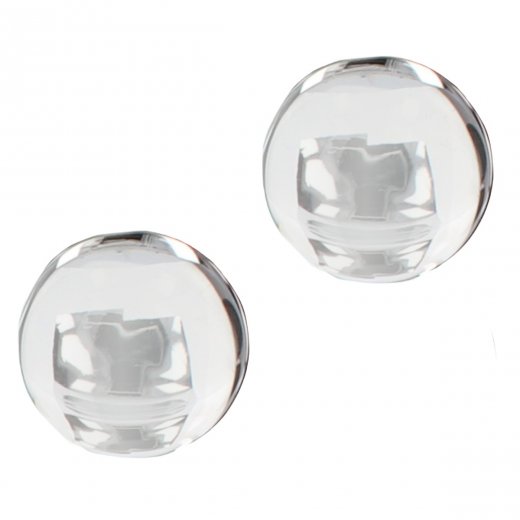 Vagin�lne gu���ky TOYJOY Glass Worxx transparentn�