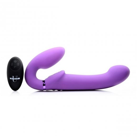 Vibr�tor Strap U G-Pulse Strapless fialov�