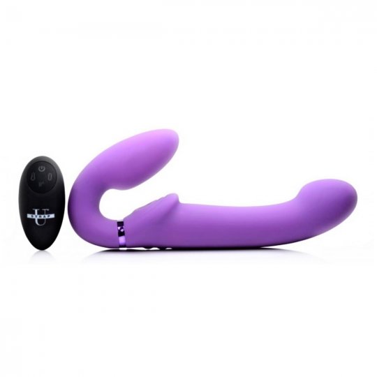 Vibr�tor Strap U G-Pulse Strapless fialov�