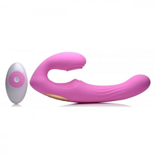 Vibr�tor StrapU U-Pulse Strapless ru�ov�