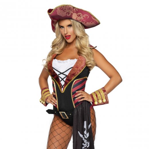Kost�m Leg Avenue Sultry Swashbuckler farebn�
