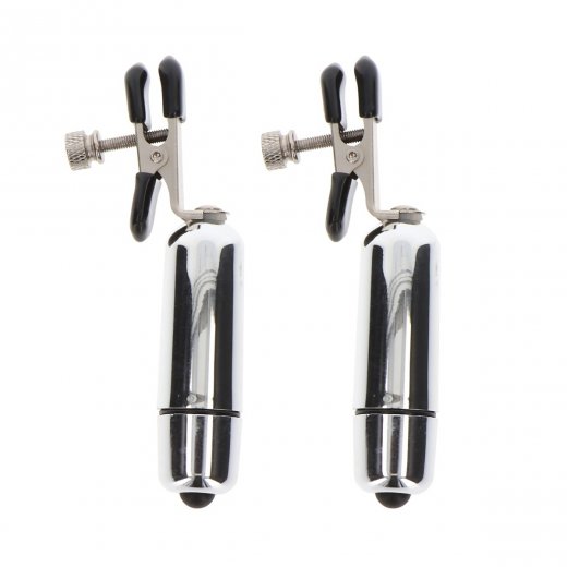 �kripce na bradavky TABOOM NIPPLE PLAY vibra�n� �ierne