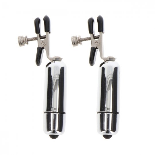 �kripce na bradavky TABOOM NIPPLE PLAY vibra�n� �ierne