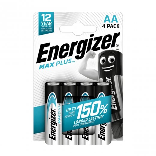 Bat�ria Energizer Max Plus AA 4 ks