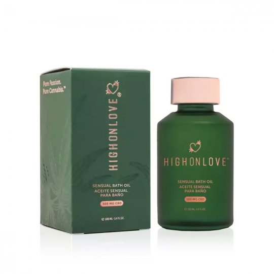 Olej telov� a sprchov� HIGH ON LOVE Sensual CBD 100 ml