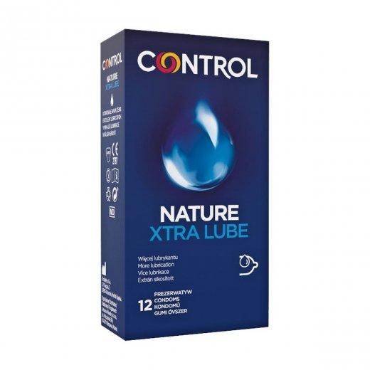 Kond�m CONTROL NATURE XTRA LUBE 12 ks