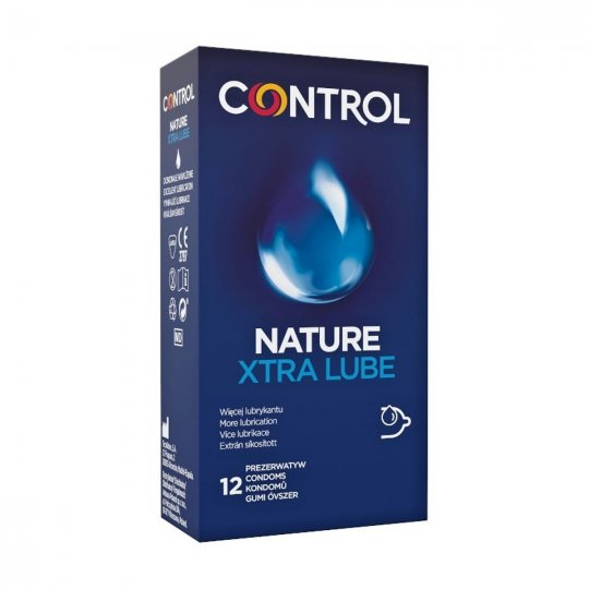 Kond�m CONTROL NATURE XTRA LUBE 12 ks