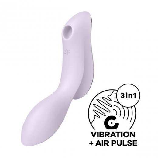 Vibr�tor SATISFYER CURVY TRINITY 2 fialov�