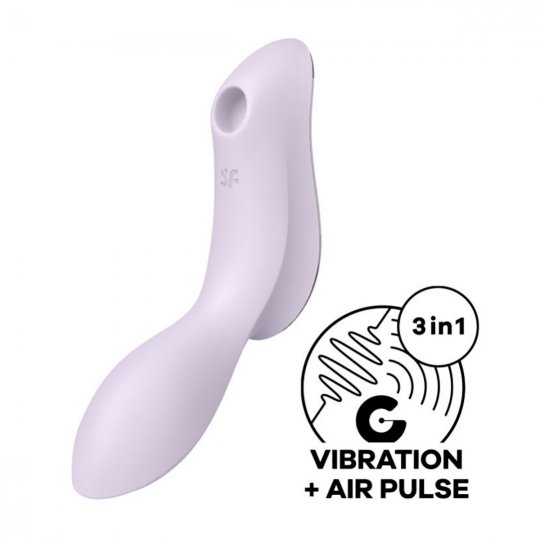 Vibr�tor SATISFYER CURVY TRINITY 2 fialov�
