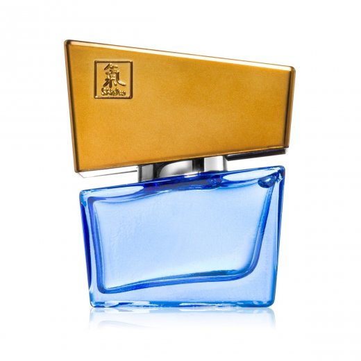 Parf�m HOT Shiatsu Fragrance dark blue s ferom�nmi pre mu�ov 15 ml
