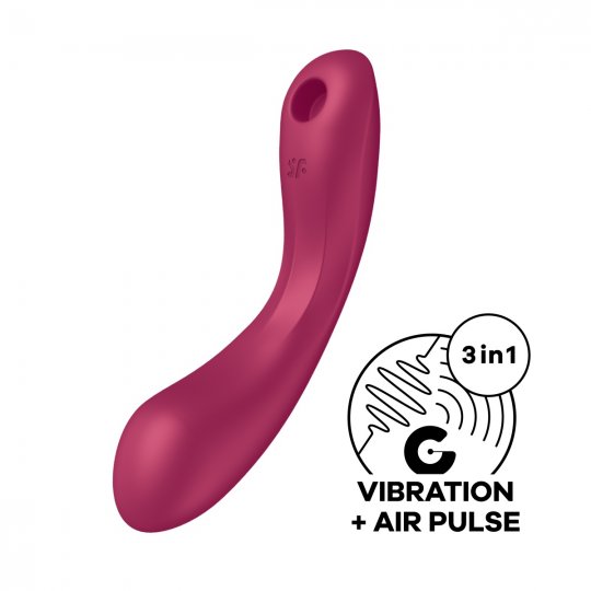 Vibr�tor SATISFYER CURVY TRINITY 1 �erven�