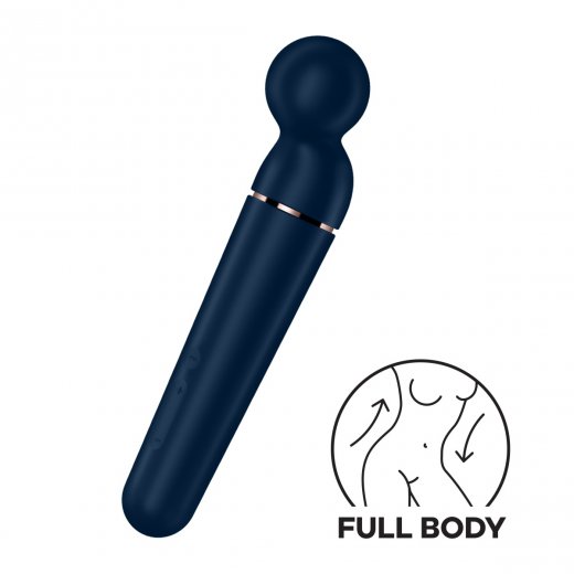 Mas�na hlavica SATISFYER Planet Wand-er modr�