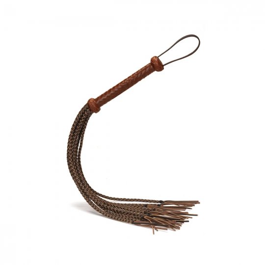 Bi� jazdeck� Liebe Seele Equestrian Leather Cat O'Nine Tails Flogger hned�