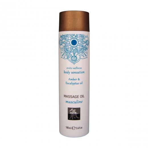 Olej mas�ny HOT Shiatsu masculine Amber & Eucalyptus oil 100 ml
