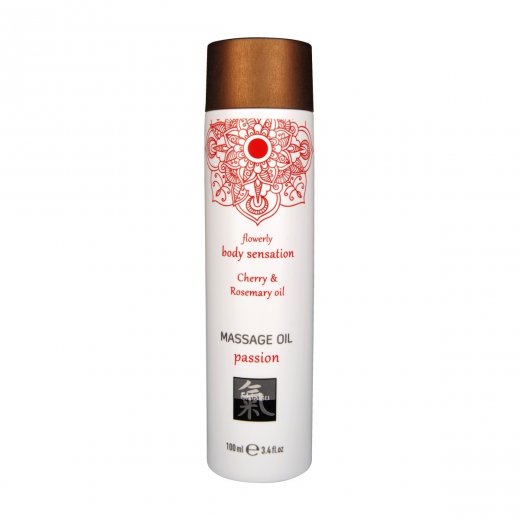 Olej mas�ny HOT Shiatsu passion Cherry & Rosemary oil 100 ml