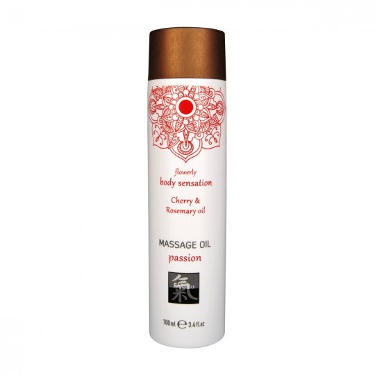 Olej mas�ny HOT Shiatsu passion Cherry & Rosemary oil 100 ml
