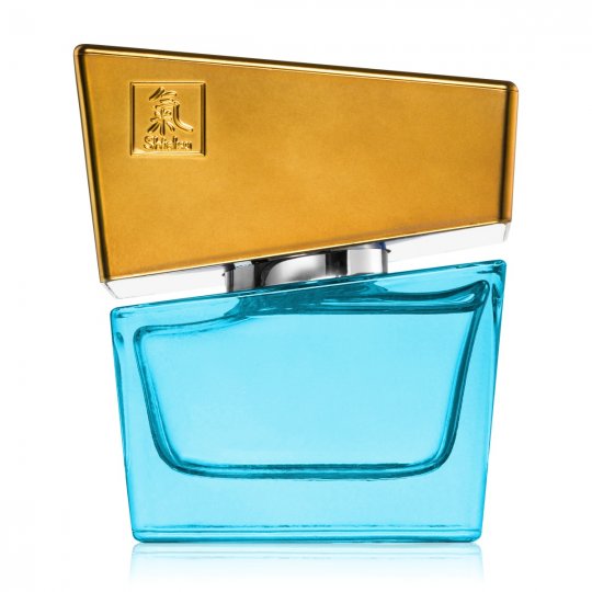 Parf�m HOT Shiatsu Fragrance light blue s ferom�nmi pre mu�ov 50 ml
