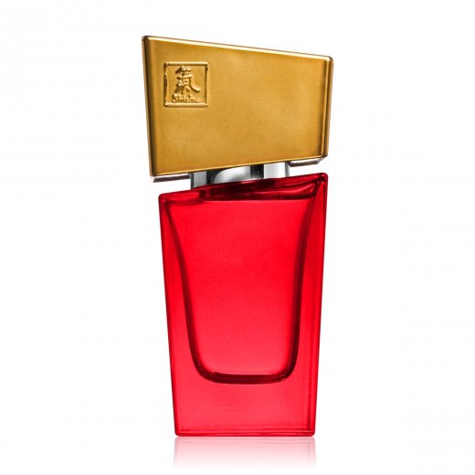Parf�m HOT Shiatsu Fragrance red s ferom�nmi pre �eny 50 ml