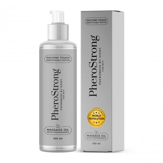 Olej mas�ny PheroStrong By Night s ferom�nmi pre mu�ov 100 ml