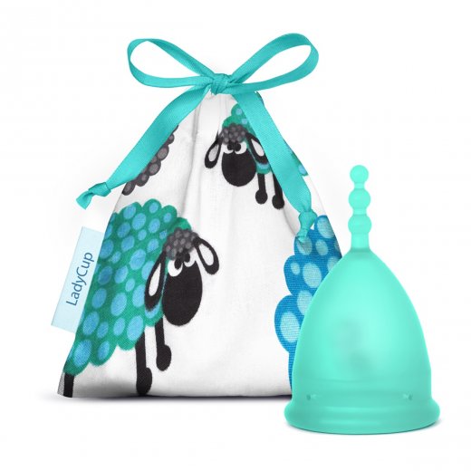 Men�trua�n� kal�ok LadyCup Revolution Zelen� ove�ka ve�. L