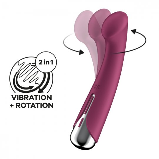 Vibr�tor SATISFYER Spinning G-Spot 1 �erven�