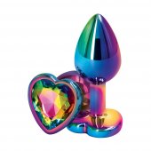 Kol�k an�lny NS Novelties Rear Assets Multicolor Heart S